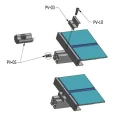 Ändklämma H32 Aluminium 6060 Hål M8 målad PV-03-31 (4)
