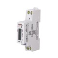 Zamel elmätare 1-fas LCD 50A 1-MOD GPV-401-184 (2)
