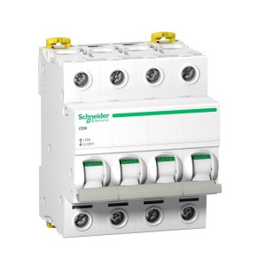 Schneider Electric Isoleringsbrytare 3-fas 4P 100A 415V AC iSW-100-4 Acti9
