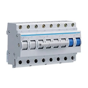 Hager Modulär kraftbrytare I-0-II (1-0-2) 3P+N 63A 400V AC