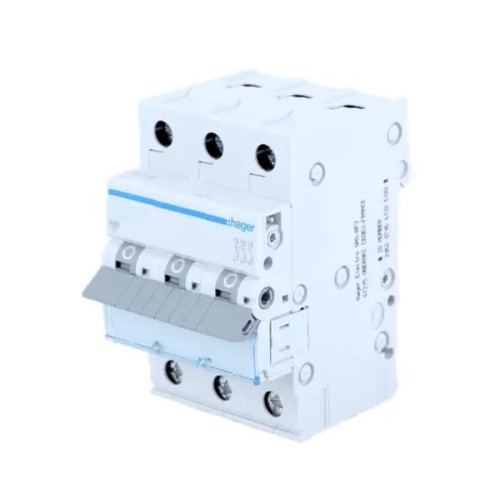 Hager Automatsäkring B 6A 3P 6kA GPV-401-194