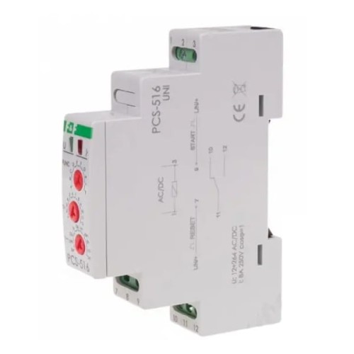 F&F FILIPOWSKI 10-funktioners tidrelä PCS-516UNI GPV-401-217