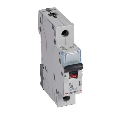 Legrand Överströmsskydd B 6A 1P 6kA S 301 TX3 GPV-401-234