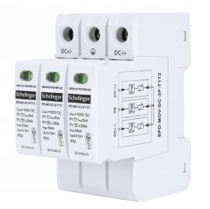 Schelinger Överspänningsskydd 3P 8kA DC 1000V