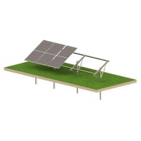 Solar KIT T1V Strong – markmontering för 6 PV-paneler
