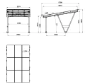 Fotovoltaiskt skjul VICA för 1 fordon SOLO Carport GPV-105-01 (6)