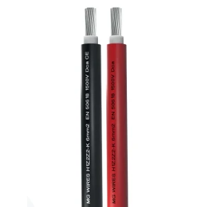 DC solarkabel 1x6mm2 röd MG Wires klass D – CPR
