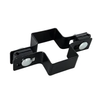 Mellanklämma för stängselskivor 40x60 mm svart
