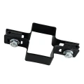 Mellanbeslag för stängselpaneler 40x60 svart GPV-700-02 (2)