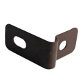 Klämma fäste bygel 1/2 för stängselpaneler brun GPV-700-30 (2)