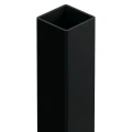 Staketstolpe 80x80x2 mm, längd 2,4 m, svart GPV-700-74 (2)