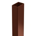 Stängselstolpe 60x40x1,2 mm, längd 2,4 m, brun GPV-700-68 (2)