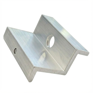 Ändklämma H30 L50 - obehandlad med jordstift