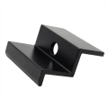 [RDY] Slutklämma H40 L50 svartlackerad aluminium för solpaneler PV-03-79 (1)