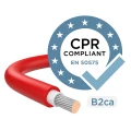 Kabel för solcellsinstallationer H1Z2Z2-K klass B2 (CPR) Röd 10mm OBRÄNNBAR 000-115 (2)