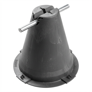 Betongfäste i plast h=10,5cm i plast