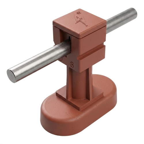 Stolpe med keramisk bas tegelröd av plast 000-170 (1)