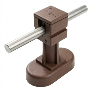 Stolpe med keramisk bas brun av plast