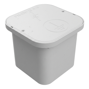 Markkontrollbox 200x200x165mm i plast