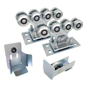 Vagnspaket för profil 68x68 + tillbehör KIT för skjutgrindar