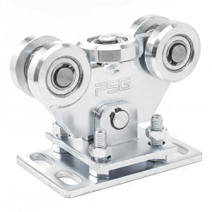 Löpvagn 80 stålrullar för självbärande skjutgrindar