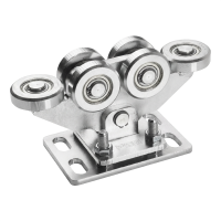 Löpvagn för självbärande skjutgrindar 80/6 stålrullar