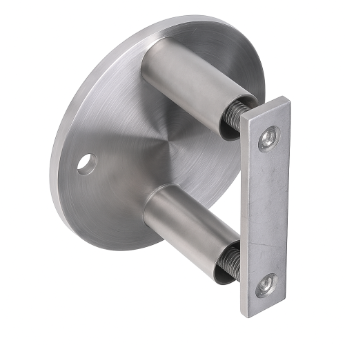 Sidofäste för stolpe fi 42,4 mm till rör fi 100 mm AISI 304 satin 000-299 (1)