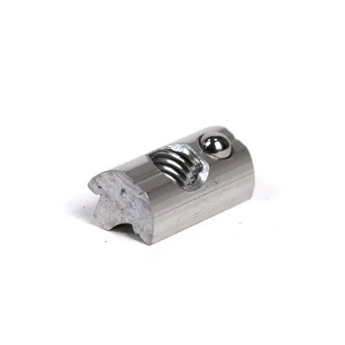 Spårmutter M8 med fjäderkula PV-05