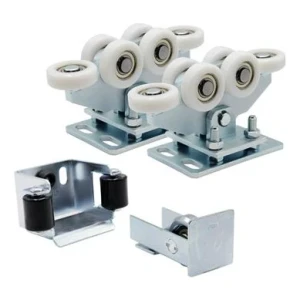 Vagnspaket 80 (6-rulliga, nylonrullar) KIT till skjutgrindar med tillbehör