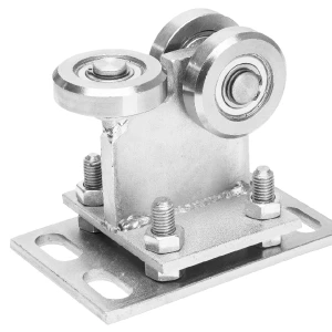 Löpvagn 80 3 rullar stål för lätta självbärande skjutportar