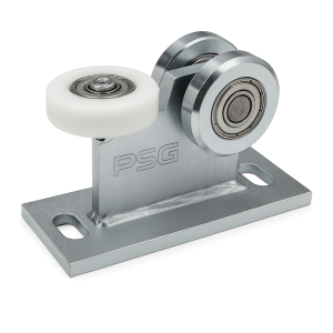 Löpvagn 80 3 rullar stål och plast för hängportar