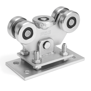 Löpvagn 70 för skjutport 5-hjulig stålhjul