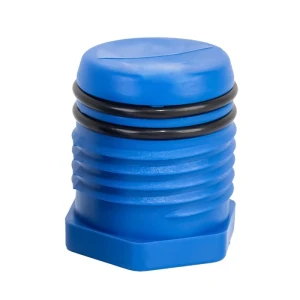 Tätningsplugg för täthetsprovning för rör 32 mm blå