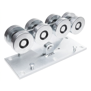 Löpvagn med 8 hjul för skenans skjutgrindar 6V.140