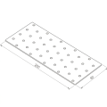 Perforerad platta timmermanskoppling PP 9 80x200x2,0 000-366 (4)