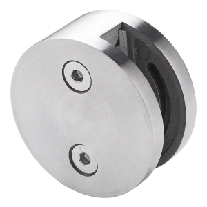 Glashållare 8-12,76 mm ensidig fi 60 mm AISI 304 plant system satin
