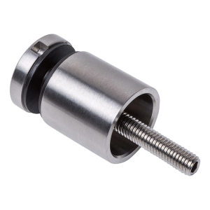 Punktinfästning för glas 8-17,52 mm fi 30/30 M8x80 AISI 304 plant system satin