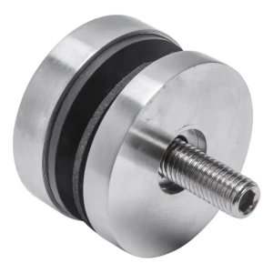 Punktinfästning för glas 8-17,52 mm fi 50/8/M8x45 AISI 304 plant system satin