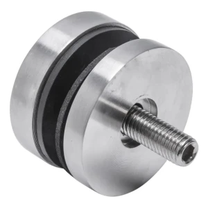 Punktinfästning för glas 8-17,52mm fi 50/8/M10x50 AISI 304 plant system satin