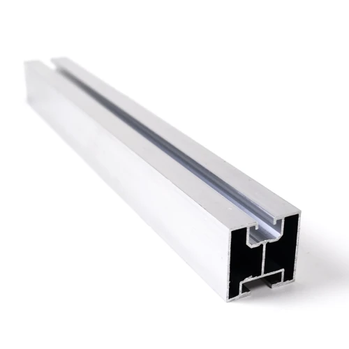 Aluminiumprofil 240cm 40x40mm för hammarskruvar PV-01-26 (1)