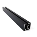 Aluminiumprofil 195cm 40x40 för hammarskruvar Anodiserad PV-01-18 (1)