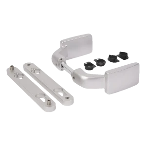 Locinox – anodiserat aluminiumhandtag med las för grindar och portar