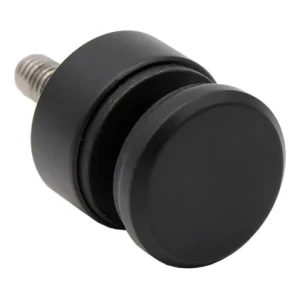 Punktinfästning för glas 6-12 mm fi 30/13/M8x40 AISI 304 plant system svart