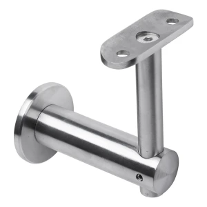 Väggfäste för handledare ø50mm AISI304 system 42,4 satin