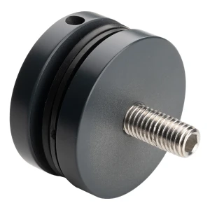 Punktfäste glas 8-17,52mm fi 50/8/M10x50 AISI304 platt system antracit