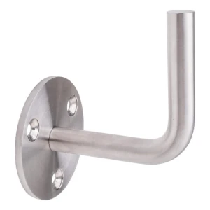 Räckesfäste för svetsning fi 70/14mm väggmonterat AISI304 satin