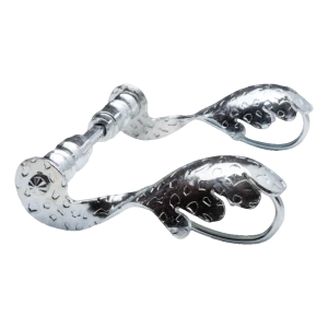 Postal – smidda stängselhandtag galvaniserat H165 × L85 mm, komplett med spindel