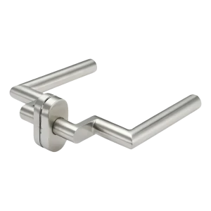 PSG Katania – rostfri dörrhandtag med oval skylt och förskjutning