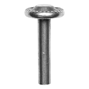 Postal – dekorativ stålnit FI6 / H40 × FI19 för grindar och staket