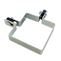 Hörn-fäste för stängselsnitt 100x100 mm galvaniserat 000-773 (1)